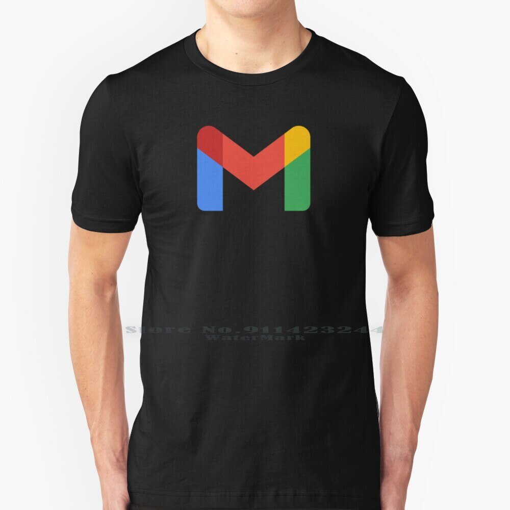 เสื้อยืด Gmail ทำจากฝ้ายแท้ 100%