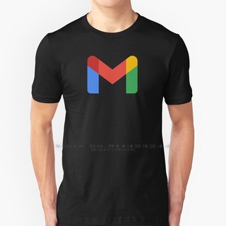 เสื้อผ้าผชเสื้อยืด ผ้าฝ้ายแท้ 100% พิมพ์ลาย Gmail Gsuite Free Webmail Google Icon สําหรับผู้ชายS-5XL