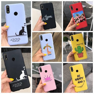 เคสโทรศัพท์ซิลิโคนนุ่ม Tpu ป้องกันรอยสําหรับ Oppo Realme 3