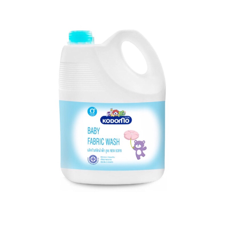 KODOMO น้ำยาซักผ้าเด็ก โคโดโม สูตร New Born สำหรับเด็กแรกเกิด 3,000 มล.