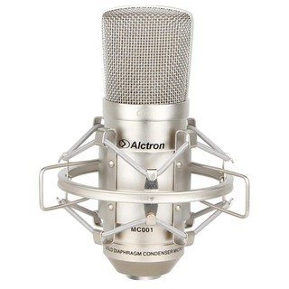 Alctron MC001 Studio Condenser Microphone  ไมค์คอนเดนเซอร์สำหรับบันทึกเสียง Shock Mount และกล่อง รับประกัน 1 ปี