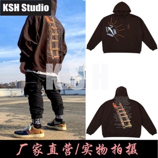 travis scott hoodies Travis Scott Ladder Tide Brand Hip Hop Loose FOG High Street Lisa Same Wild Sweater Hoodie Jacket