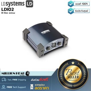 LD Systems : LDI02 by Millionhead (กล่องแปลงสัญญาณ Active ของเครื่องดนตรี โดยใช้แบตเตอรี่ 9 โวลต์)