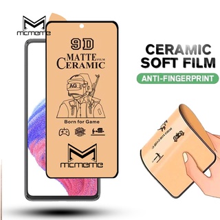 ฟิล์มกระจกเต็มจอแบบด้าน Matte Ceramic สำหรับ For Samsung Galaxy A24 A14 A54 A34 A04e A04s A04 A03s A03 A52s A53 A13 A23 A73 A33 A12 A02S A52 A72 A02S A32 A22 4G 5G