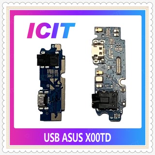 USB Asus Zenfone 4 Max Pro M1/X00TD อะไหล่สายแพรตูดชาร์จ Charging Connector Port Flex Cable（ได้1ชิ้นค่ะ) ICIT-Display