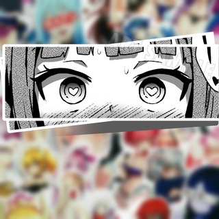 สติกเกอร์อนิเมะ Ahegao Eye สติกเกอร์ 2 ชิ้น สติ๊กเกอร์อนิเมะญี่ปุ่น Ecchi Anime Ahegao Japan Anime ecchi sticker