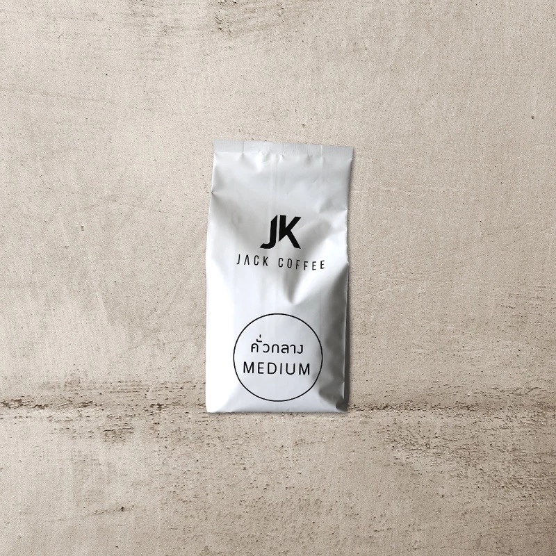 เมล็ดกาแฟคั่ว MEDIUM JACKCOFFEE