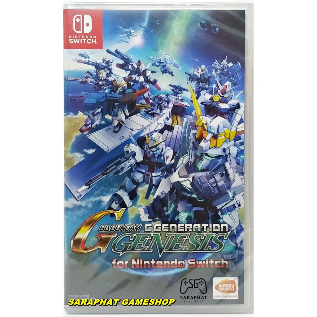 ♣(ทักแชทรับส่วนลด 50 บาท) NINTENDO SWITCH SD Gundam G Generation Genesis ปก ASIA Eng