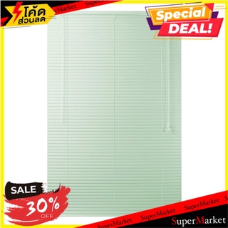 มู่ลี่ไวนิล ME LIVING 70x130 ซม. สีเขียว ม่านบังตา VINYL VENETIAN BLIND ME LIVING 70X130CM GREEN