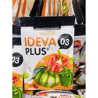 IDEVA 03 PLUS ไอดีว่า03 พลัส By ตรีผลา แพคเกจใหม่ล่าสุด บรรจุ 30 แคปซูล (1 ซอง)