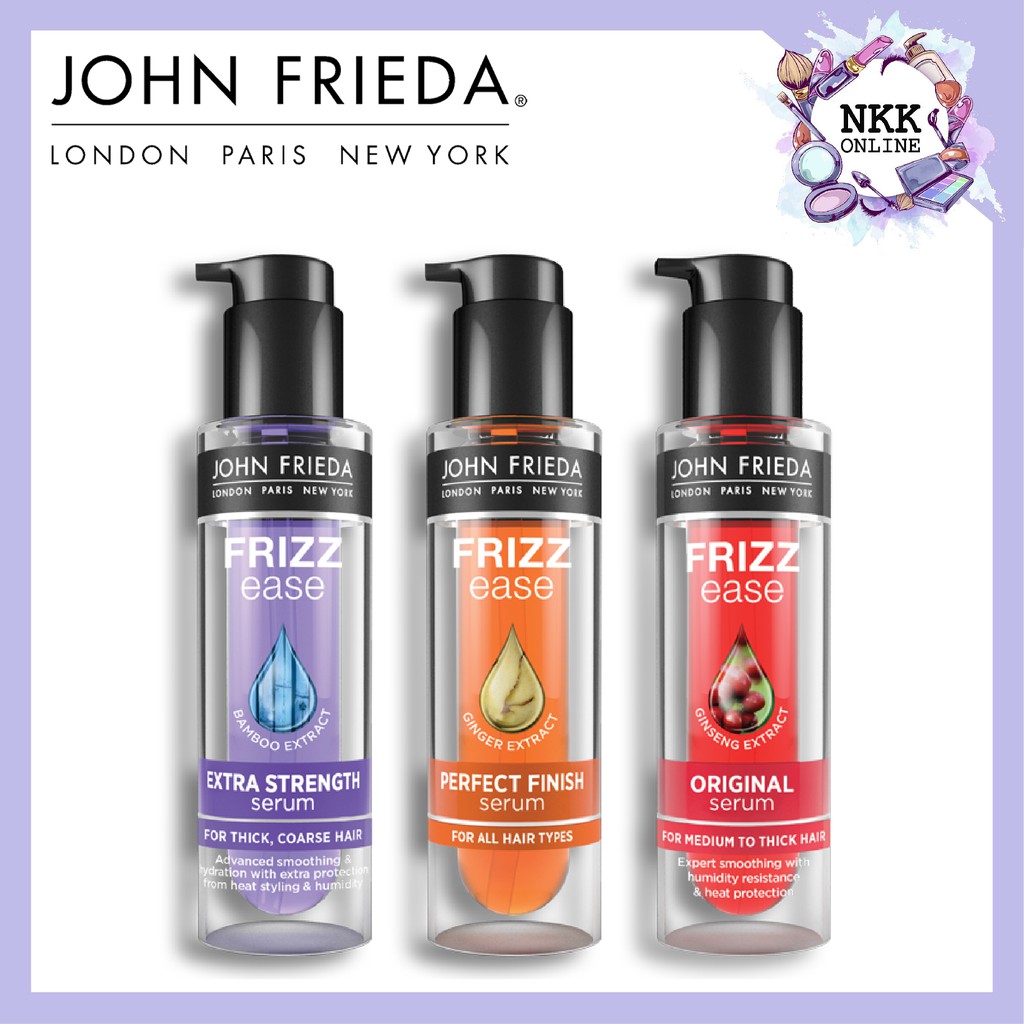 [พร้อมส่ง‼️ของแท้100%] John Frieda Frizz Ease Extra Strength, Original, Perfect Finish Hair Serum 50 ml