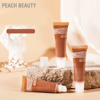 Peach Beauty ลิปสครับปาก กลิ่นกาแฟ ให้ความชุ่มชื้น บํารุงริมฝีปาก