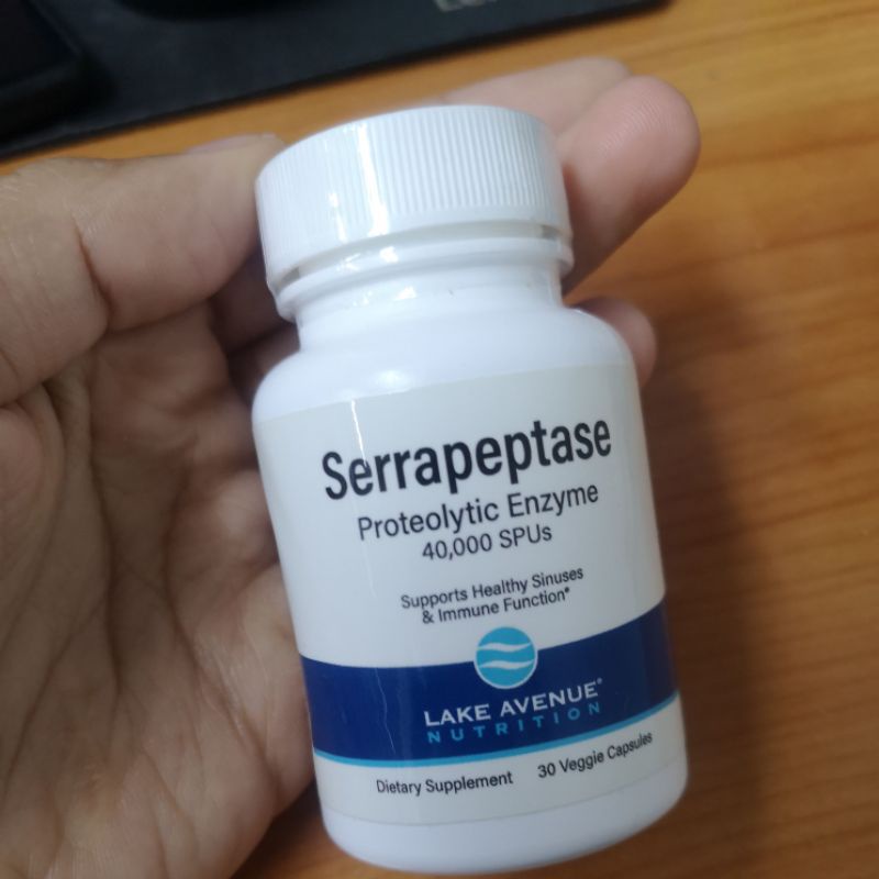 Doctor's Best Serrapeptase, 40,000 SPU, Doctor's Best High Potency ...