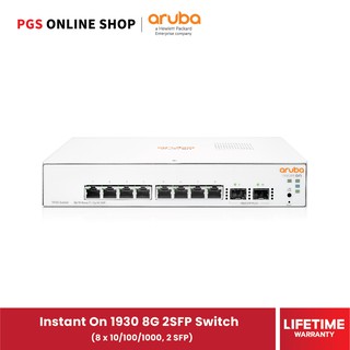 สวิตช์ Aruba Instant On Switch 1930 (JL680A) 8G 2SFP (8x10/100/1000, 2 SFP)