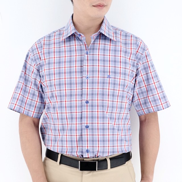 John Langford เสื้อเชิ้ตแขนสั้น รุ่น 013-919 (มีให้เลือก 5 สี)