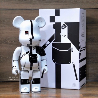 BE@RBRICK 1000% ΛCRONYM® - White Chrome [New]