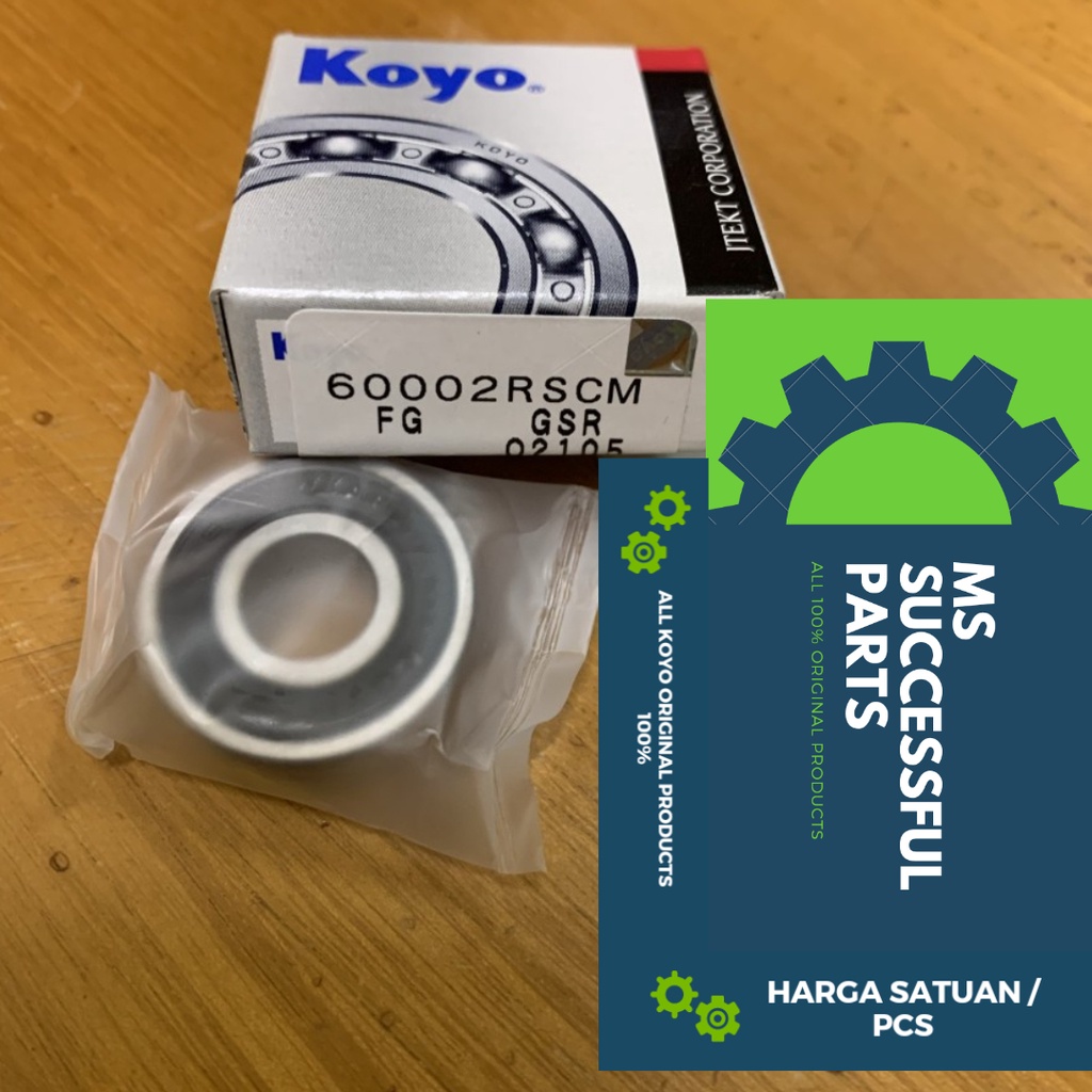 BEARING 6000 2RS KOYO JAPAN 6000LLU 6000DDU