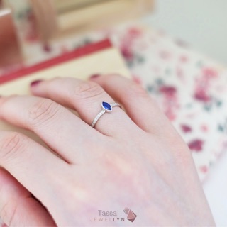 JEWELLYN Tassa Ring (Blue)