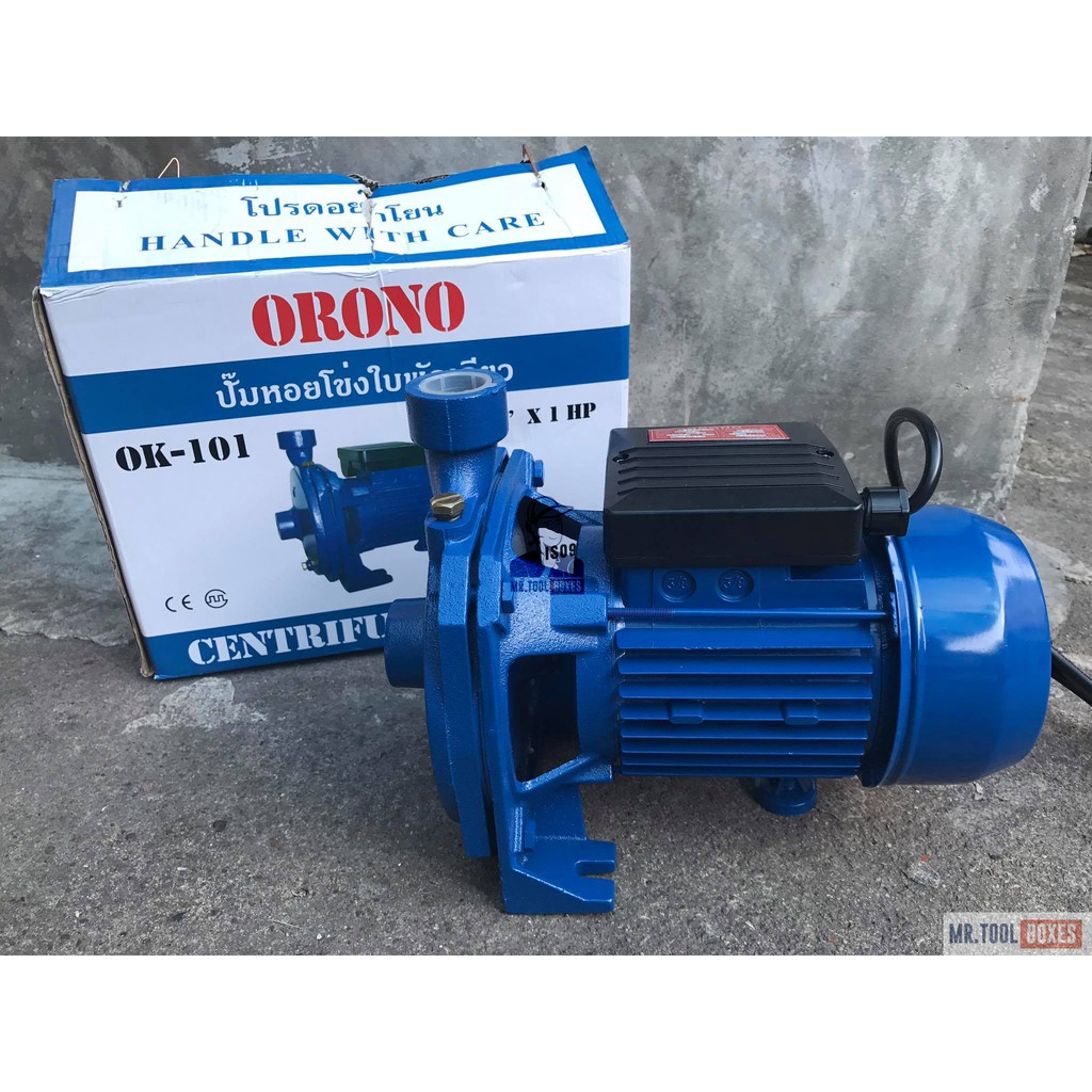 ORONO ปั้มหอยโข่ง ปั้มน้ำหอยโข่ง 1"x1HP รุ่น OK-101