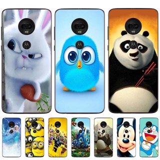 Motorola Moto G7 Play Power G7Play G7Power Dibujos animados Minions Panda Snowball Mickey Funda de silicón TPU Para