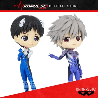 Banpresto Q Posket Evangelion ฉบับละครใหม่: Shinji Ikari (ABP18353) / Kaworu Nagisa (ABP18432)