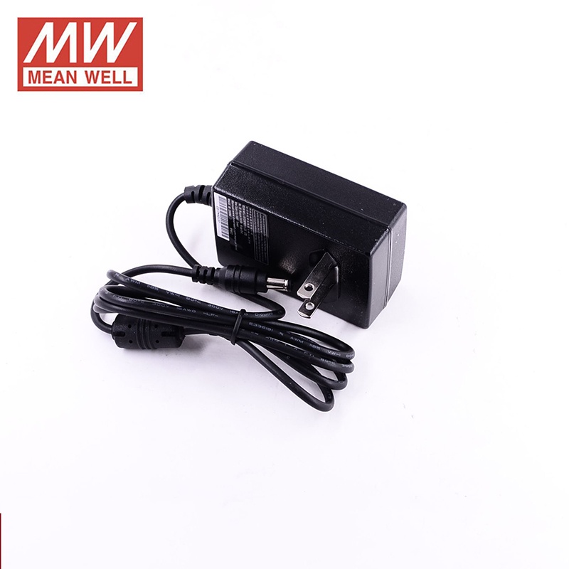 Meanwell GST18U09-P1J อะแดปเตอร์ติดผนังอุตสาหกรรม 9V 2A 18W ระดับ VI MEAN WELL Adaptor Switching Pow