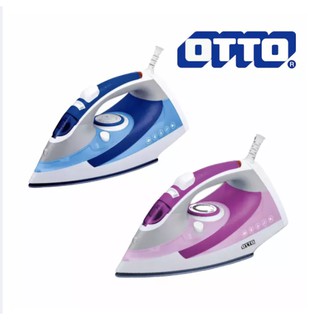 OTTO เตารีดไอน้ำ รุ่น EI-606 หน้าเคลือบ (2200W) ส่งคละสี1ชิ้น