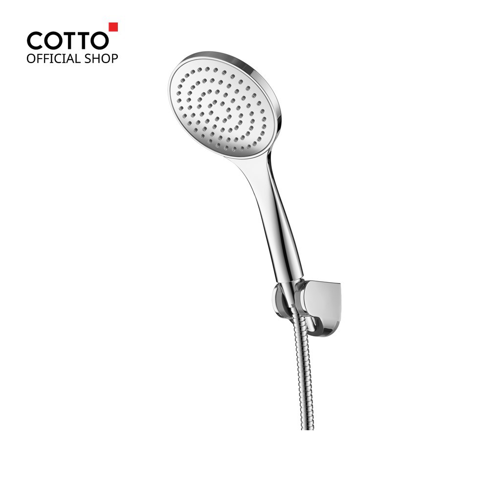 COTTO ฝักบัวพร้อมสาย รุ่น ZH011(HM) 1 ฟังก์ชั่น (เฉพาะฝักบัวและสาย)