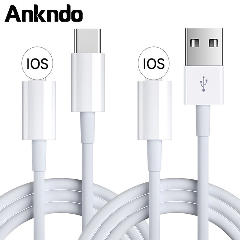 Ankndo สายชาร์จ USB C 20W ชาร์จเร็ว สําหรับ iP 11 12 iProduct Tablet PD IOS