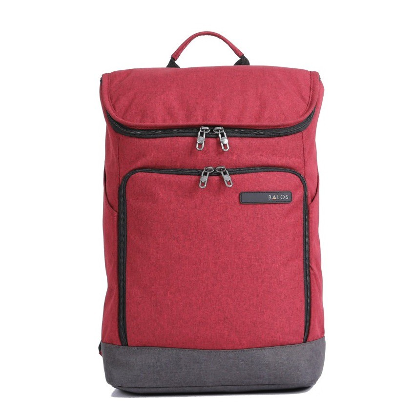Balos KK1 กระเป๋าเป้สะพายหลังแล็ปท็อปสีแดง