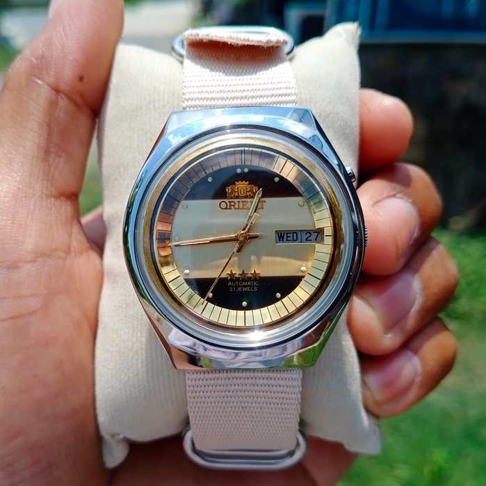 นาฬิกา Orient หายาก ระบบออโต้  มือสอง แท้100% สภาพดี90%++