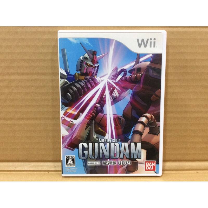 แผ นแท Wii Mobile Suit Gundam Ms Sensen 0079 Japan Rvl P R79j Shopee Thailand