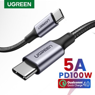 UGREEN 100W USB-C to USB-C Cable 5A USB Type C 100W PD Charging Cord(70427,70429,70698)