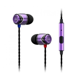 Soundmagic หูฟัง In-Ear Hifi Award มีไมค์ในตัว รุ่น E10S (สีม่วง)