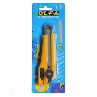 OLFA โอฟ่า รุ่น L-3 มีดคัตเตอร์ขนาดกลาง18มม.