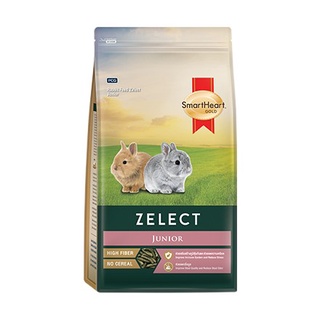 SmartHeart Gold Zelect Rabbit Junior 500g สูตรสำหรับลูกกระต่ายและกระต่ายรุ่น