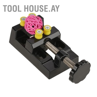 Tool House.ay Mini Flat Carving Clamp Bench Vise for DIY Woodworking Jewelry Holder Tool