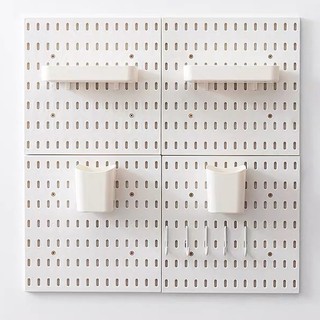 ชุด Pegboard กระดานแขวนผนังสำหรับจัดเก็บของ (28 x 28 cm) - SET B