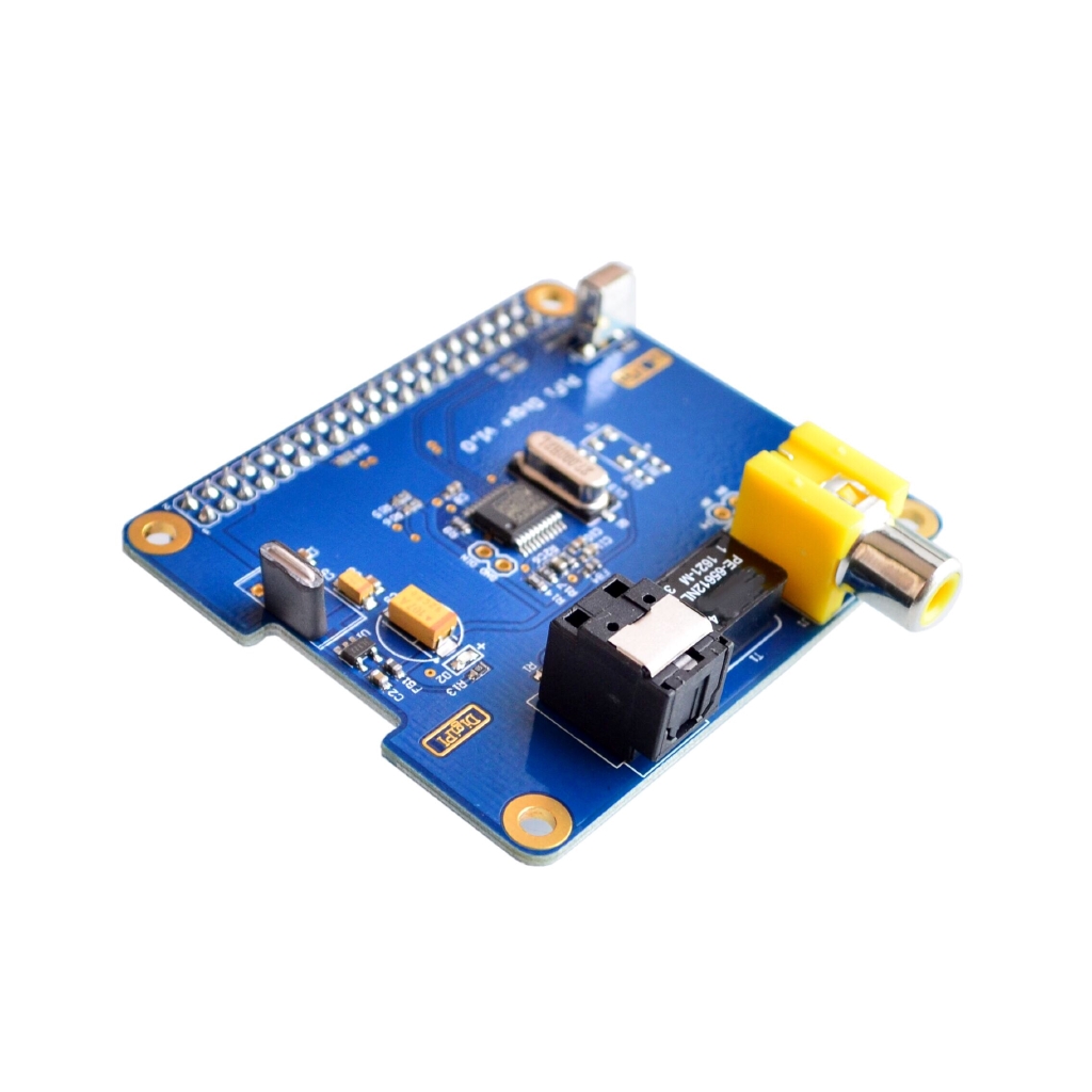 Raspberry pi HIFI DiGi บอร์ดขยายเสียงดิจิทัล I2S SPDIF สําหรับ Raspberry pi 2 B+ A+ รองรับ pi 3