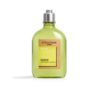 L’OCCITANE en Provence ผลิตภัณฑ์ทำความสะอาดผิวกาย Eau De Cedrat Shower Gel ขนาด 250 มล. ผลิตภัณฑ์ขัดผิว ผลิตภัณฑ์ดูแลผิว