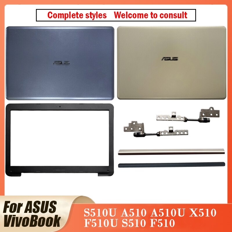 ใหม่สําหรับ ASUS VivoBook S510U A510 A510U X510UA S510 X510 F510U A510 F510 แล็ปท็อปปกหลัง LCD/ด้านห