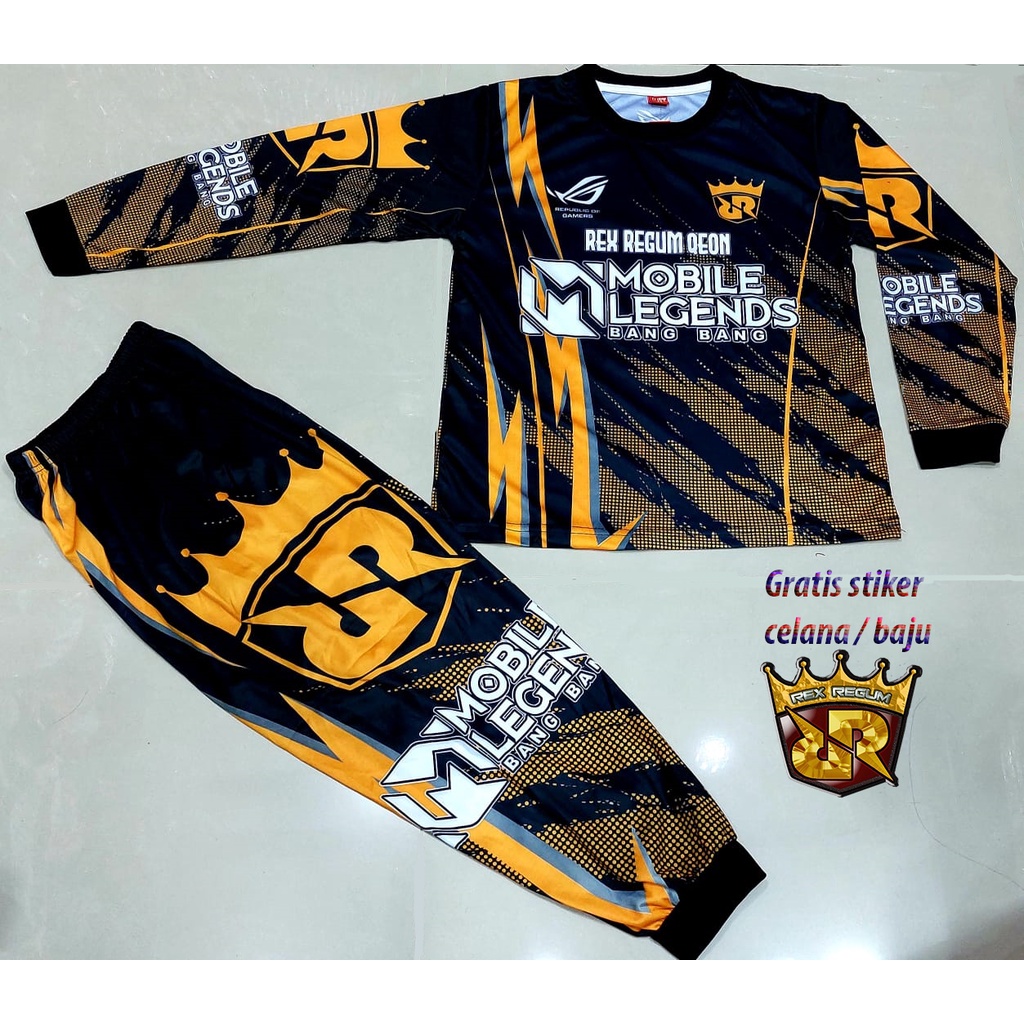 แซนดี้ซาน | RRQ BOYS | RRQ BOYS FREEFIRE CLOTHES SET | ชุดเสื้อเชิ้ต RRQ ML | ชุดหูฟังเกมมิ่ง BNL | 