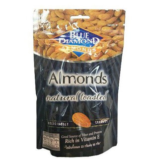 Blue Diamond Natural Toasted Almonds150g  บลูไดมอนด์อัลมอนด์ปิ้งรสธรรมชาติ 150 กรัม