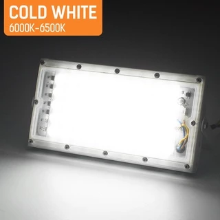 สปอตไลท์ ไฟสว่าง Spotlight LED 100W/150W/200W DC 12V-85V (ใช้ไฟ12V-85V) IP65 แสงขาว/แสงเหลือง สายยาว2เมตร