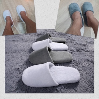 สลิปเปอร์ รองเท้าใส่ในบ้าน Slippers รองเท้าแตะ ขนนุ่มฟู พื้นกันลื่น ขนาด Free Size เกรดพรีเมี่ยม