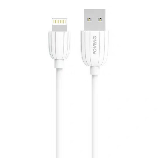 Foneng X63 สายชาร์จ USB DATA CABLE Foneng X1 2.1A สายชาร์จ ซิงค์ข้อมูล ถ่ายโอนข้อมูล