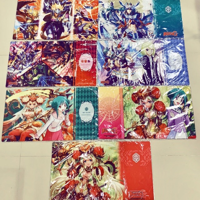 สนาม แผ่นรองเล่น bf x rubber play mat กาโอ บัตซ์ buddy fight และลายอื่น