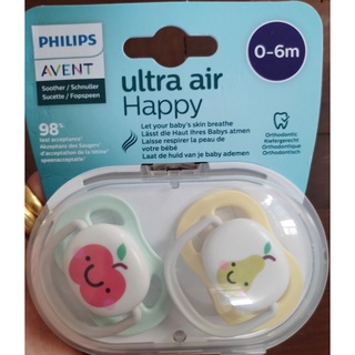 จุกหลอก philip Avent รุ่น Ultra air 0-6นิ่มพิเศษ