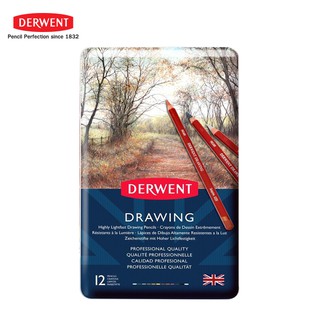 DERWENT ดินสอไม้ Drawing 12-24 สี (Drawing 12-24 colours) 1 ชุด