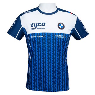 เสื้อยืดแขนสั้น  BMW Motorrad Dri-fit เนื้อผ้า Polyester 100% น้ำหนักเบา ใส่สบาย เนื้อนิ่ม บางๆ น้ำหนักเบา